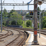 Schweizer-Eisenbahnen - Bahnhof Nyon