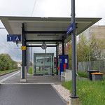 Schweizer-Eisenbahnen - Bahnhof La Chaux-de-Fonds Les Forges