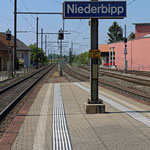 Schweizer-Eisenbahnen - Bahnhof Niederbipp