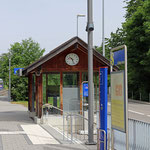 Schweizer-Eisenbahnen - Bahnhof Schwarzwasserbrücke