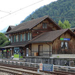 Schweizer-Eisenbahnen - Bahnhof Leissigen