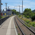 Schweizer-Eisenbahnen - Bahnhof Niederhasli