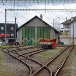 Schweizer-Eisenbahnen - Bahnhof Les Ponts-de-Martel