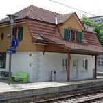 Schweizer-Eisenbahnen - Bahnhof Köniz