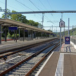 Schweizer-Eisenbahnen - Bahnhof Cossonay-Penthalaz