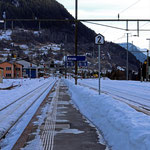 Schweizer-Eisenbahnen - Bahnhof Airolo