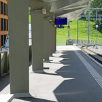 Schweizer-Eisenbahnen - Bahnhof Châtel-St-Denis