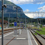 Schweizer-Eisenbahnen - Bahnhof Bex