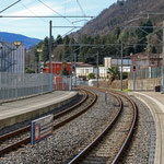 Schweizer-Eisenbahnen - Bahnhof Serocca