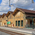 Schweizer-Eisenbahnen - Bahnhof Bex