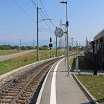 Schweizer-Eisenbahnen - Bahnhof Trélex dépôt