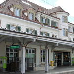 Schweizer-Eisenbahnen - Bahnhof Interlaken West