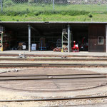 Schweizer-Eisenbahnen - Bahnhof Poschiavo