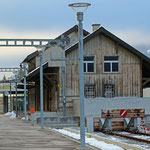 Schweizer-Eisenbahnen - Bahnhof Linthal