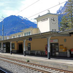 Schweizer-Eisenbahnen - Bahnhof Flüelen