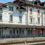 Schweizer-Eisenbahnen - Bahnhof Hitzkirch