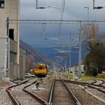 Schweizer-Eisenbahnen - Bahnhof Netstal