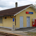 Schweizer-Eisenbahnen - Bahnhof Neyruz FR