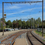 Schweizer-Eisenbahnen - Bahnhof Langendorf