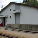 Schweizer-Eisenbahnen - Bahnhof La Sagne