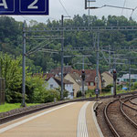 Schweizer-Eisenbahnen - Bahnhof Neuhausen