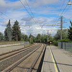 Schweizer-Eisenbahnen - Bahnhof Schwarzach in Voralberg