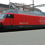 Schweizer-Eisenbahnen - Re 460 * Nummer 005 - Aufnahme vom 13. Juli 2024