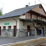 Schweizer-Eisenbahnen - Bahnhof Les Diablerets
