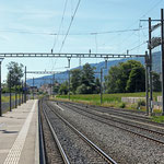 Schweizer-Eisenbahnen - Bahnhof Niederweningen