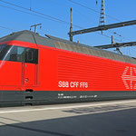 Schweizer-Eisenbahnen - Re 460 * Nummer 035 - Aufnahme vom 26. März 2022