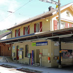 Schweizer-Eisenbahnen - Bahnhof Gänsbrunnen