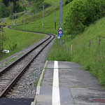 Schweizer-Eisenbahnen - Bahnhof La Cour