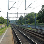 Schweizer-Eisenbahnen - Bahnhof Tannay