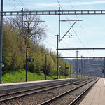 Schweizer-Eisenbahnen - Bahnhof Gümmenen