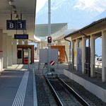Schweizer-Eisenbahnen - Bahnhof Scuol-Tarasp