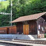 Schweizer-Eisenbahnen - Bahnhof Blausee-Mitholz
