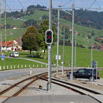 Schweizer-Eisenbahnen Bahnhof Sammelplatz