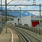 Schweizer-Eisenbahnen - Bahnhof Chur West