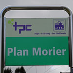 Schweizer-Eisenbahnen - Bahnhof Plan Morier