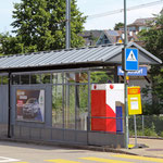 Schweizer-Eisenbahnen - Bahnhof Niederdorf