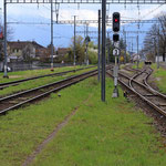 Schweizer-Eisenbahnen - Bahnhof Heerbrugg