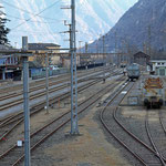 Schweizer-Eisenbahnen - Bahnhof Bodio