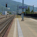 Schweizer-Eisenbahnen - Bahnhof Niederbipp