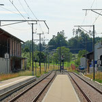 Schweizer-Eisenbahnen - Bahnhof Märwil