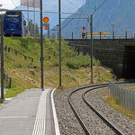 Schweizer-Eisenbahnen - Bahnhof Punt Muragl