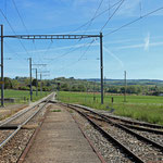 Schweizer-Eisenbahnen - Bahnhof Givrins