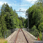 Schweizer-Eisenbahnen - Bahnhof Neuthal