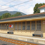 Schweizer-Eisenbahnen - Bahnhof Magliaso
