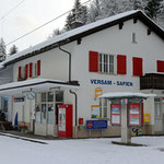 Schweizer-Eisenbahnen - Bahnhof Versam-Safien