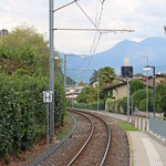 Schweizer-Eisenbahnen - Bahnhof Magliaso Paese